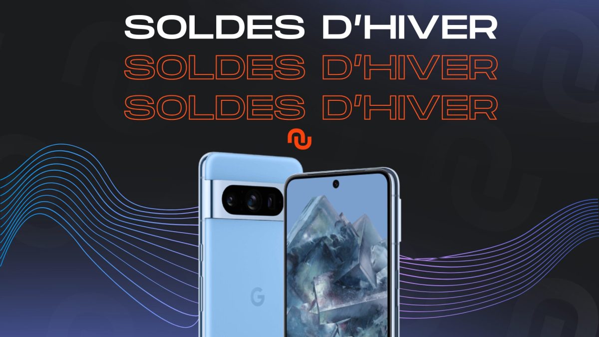 Solde hiver 2025 google pixel 8 pro // Source : Montage Numerama