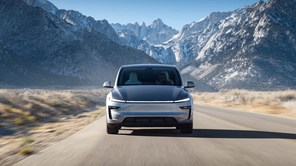 Le nouveau Tesla Model Y (2025) // Source : Tesla Le nouveau Tesla Model Y (2025) // Source : Tesla