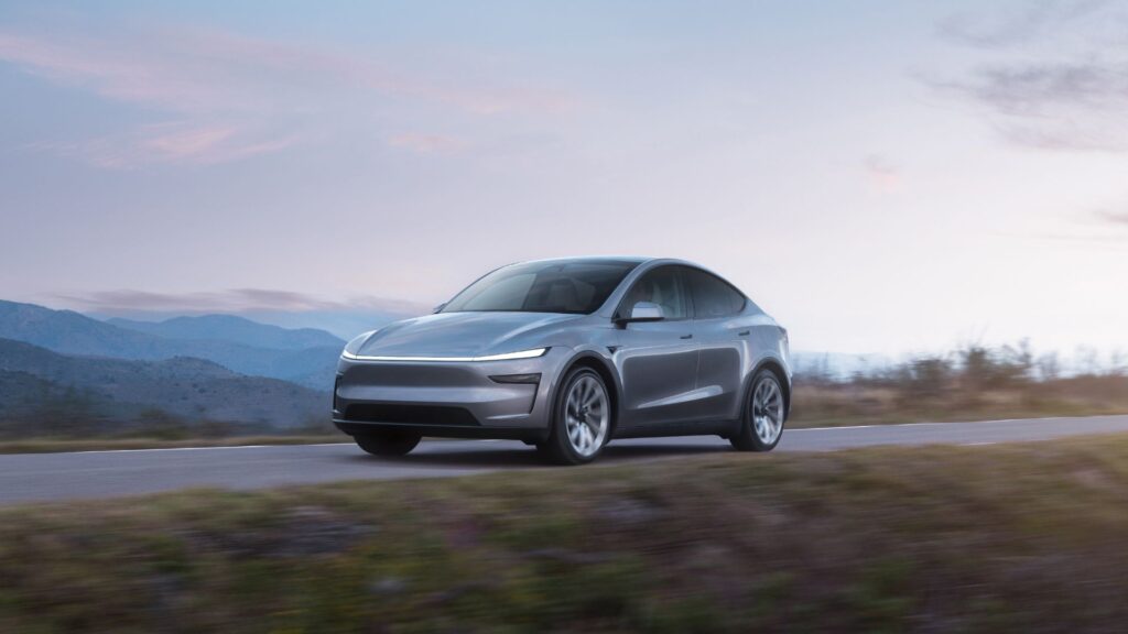 Le nouveau Tesla Model Y (2025) // Source : Tesla Le nouveau Tesla Model Y (2025) // Source : Tesla