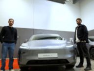 Découverte en avant-première du nouveau Tesla Model Y. // Source : Alfred Tertrais pour Numerama Découverte en avant-première du nouveau Tesla Model Y. // Source : Alfred Tertrais pour Numerama