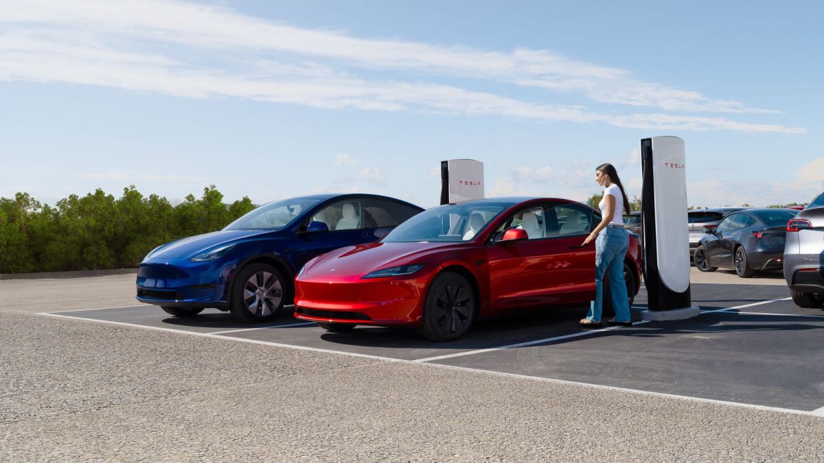 Les Superchargers V4 de Tesla // Source : Tesla Les Superchargers V4 de Tesla // Source : Tesla