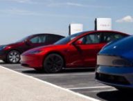 Les Superchargers V4 de Tesla // Source : Tesla Les Superchargers V4 de Tesla // Source : Tesla