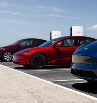 Les Superchargers V4 de Tesla // Source : Tesla Les Superchargers V4 de Tesla // Source : Tesla