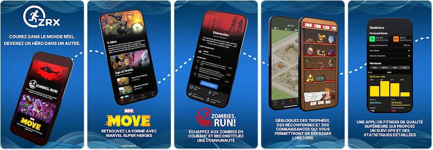ZRX: Zombies Run + Marvel Move, courir pour survivre ZRX: Zombies Run + Marvel Move, courir pour survivre