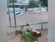 Inondations de Saint-Denis // Source : Compte X- Ninofishing @Ninofishing Inondations de Saint-Denis // Source : Compte X- Ninofishing @Ninofishing
