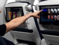 L'écran de divertissement d'Air France. // Source : Air France L'écran de divertissement d'Air France. // Source : Air France