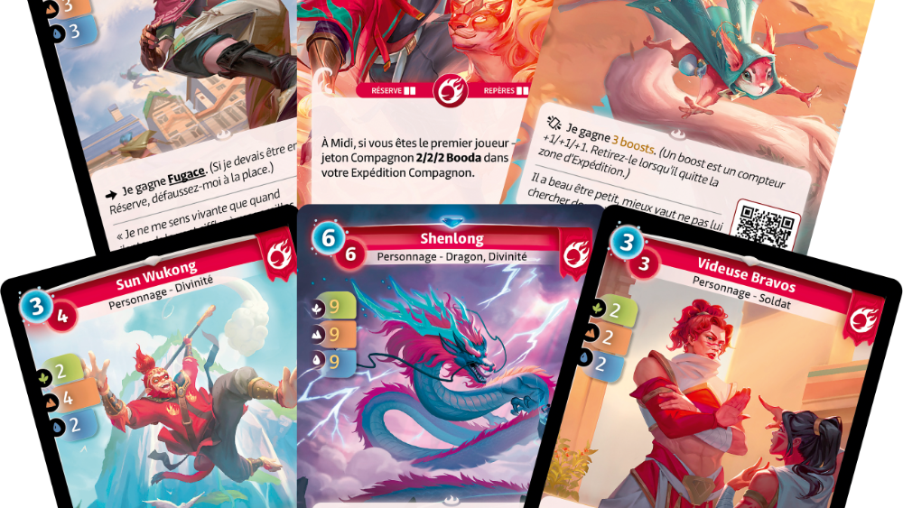 Quelques cartes de la faction Bravos. // Source : Equinox