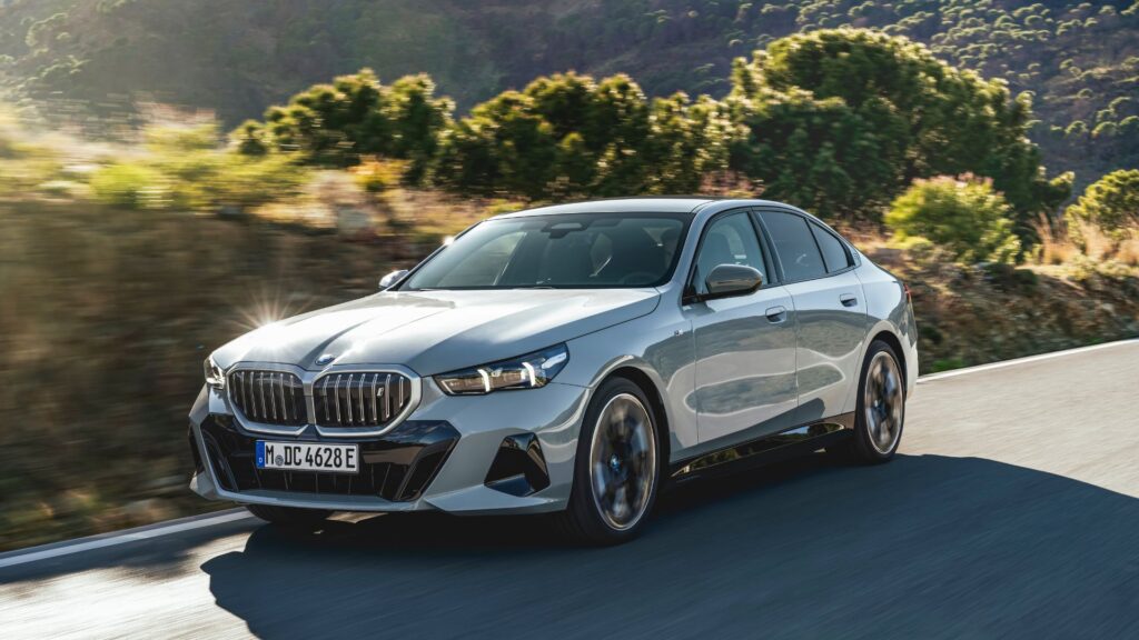 La BMW i5 eDrive40 // Source : BMW La BMW i5 eDrive40 // Source : BMW