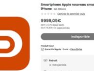Boulanger et l'iPhone SE. // Source : Capture Numerama Boulanger et l'iPhone SE. // Source : Capture Numerama