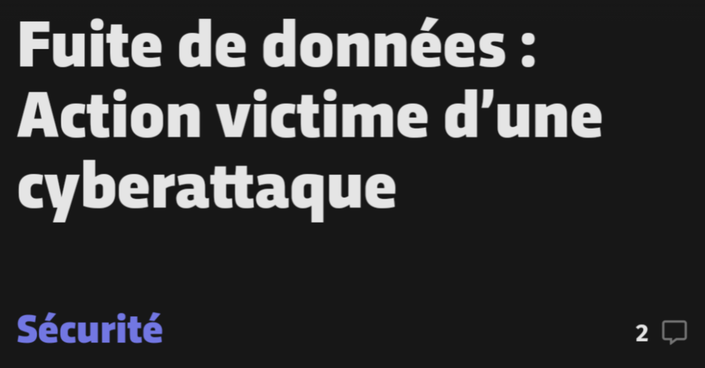 Un article de média spécialisé dans la tech reprend les mensonges du hacker. // Source : Numerama Un article de média spécialisé dans la tech reprend les mensonges du hacker. // Source : Numerama