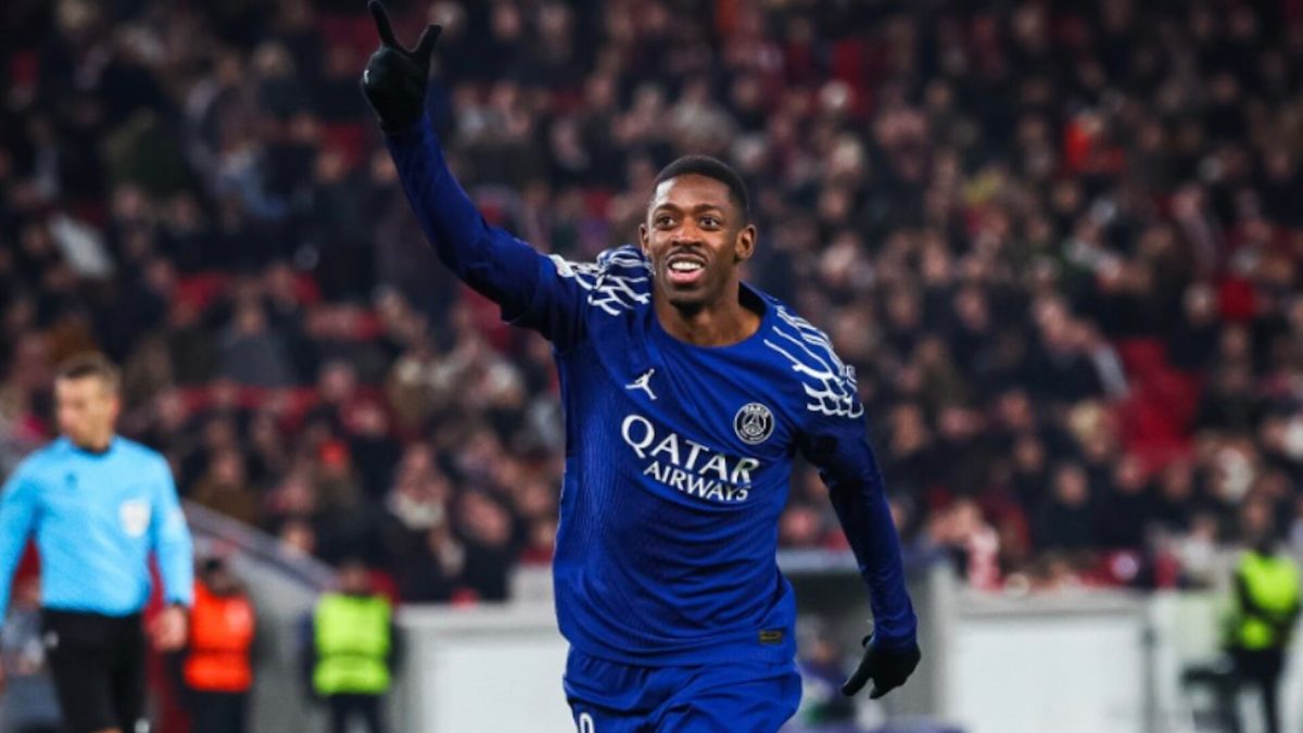 Ousmane Dembélé, la star du PSG // Source : Compte X du PSG Ousmane Dembélé, la star du PSG // Source : Compte X du PSG