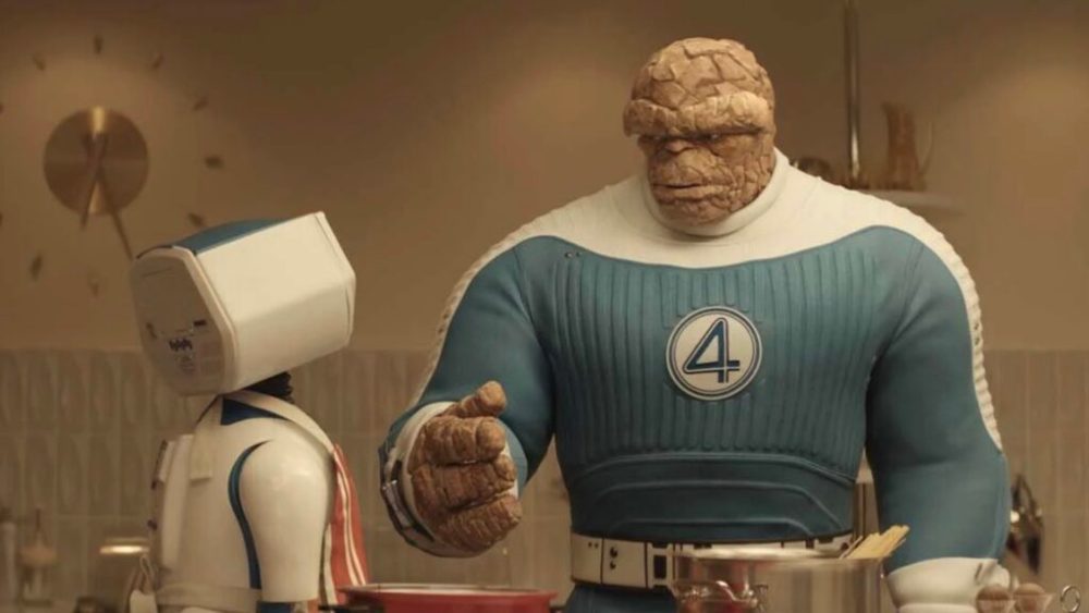 HERBIE, le petit robot absolument adorable des Quatre Fantastiques, avec La Chose // Source : Marvel