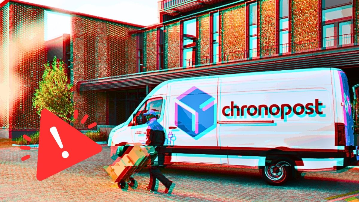 Le service de livraison Chronopost a été touché par une cyberttaque. // Source : Chronopost Le service de livraison Chronopost a été touché par une cyberttaque. // Source : Chronopost