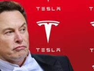 Elon Musk et Tesla // Source : Montage Raphaelle Baut Elon Musk et Tesla // Source : Montage Raphaelle Baut