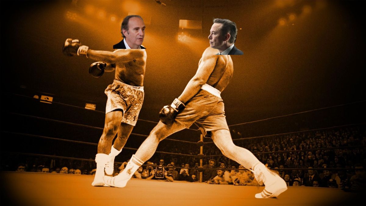 Une Elon Musk x Xavier Niel // Source : Montage Numerama Une Elon Musk x Xavier Niel // Source : Montage Numerama