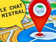 Le Chat de Mistral AI connait votre localisation, comme des milliards de site web. // Source : Numerama avec Midjourney Le Chat de Mistral AI connait votre localisation, comme des milliards de site web. // Source : Numerama avec Midjourney