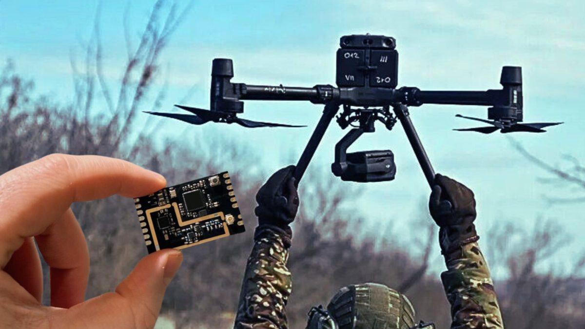 L'Ukraine cherche de nouveau moyen pour contourner les brouillages de GPS. // Source : Ministère ukrainien de la défense
