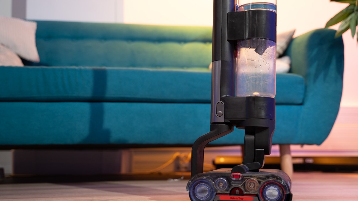 Le Dyson Wash G1 // Source : Alexis pour Numerama Le Dyson Wash G1 // Source : Alexis pour Numerama