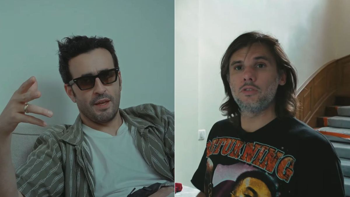 Jonathan Cohen et Orelsan dans Fucking Fred comme un léopard sur Prime Video. // Source : Prime Video Jonathan Cohen et Orelsan dans Fucking Fred comme un léopard sur Prime Video. // Source : Prime Video
