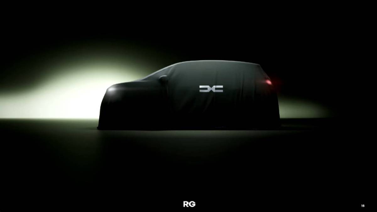 Future Dacia électrique // Source : Renault group Future Dacia électrique // Source : Renault group