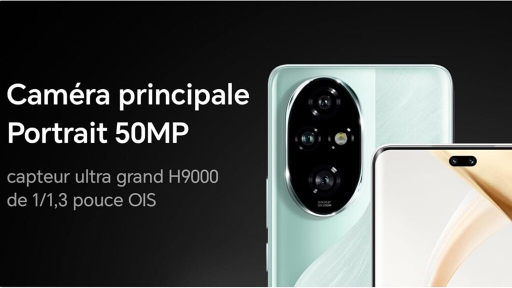 Le module photo du Honor 200 Pro // Source : Honor Le module photo du Honor 200 Pro // Source : Honor