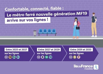 Le calendrier de déploiement du MF19. Le calendrier de déploiement du MF19.