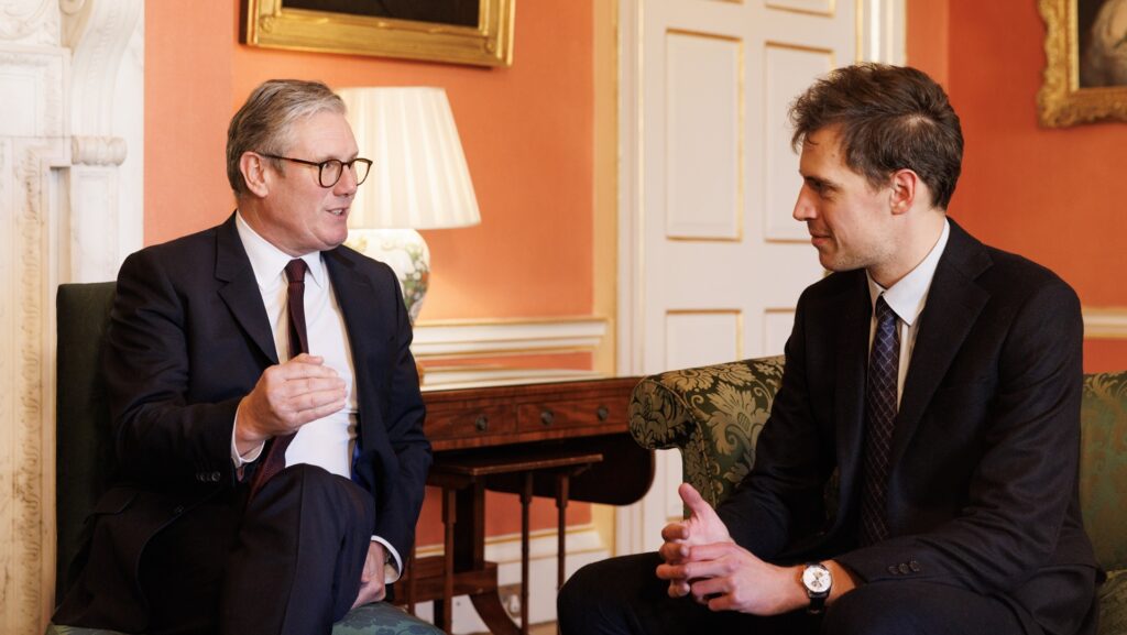 Keir Starmer Arthur Mensch Keir Starmer Arthur Mensch