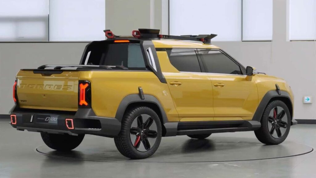 Le KGM Musso EV // Source : Insideevs Le KGM Musso EV // Source : Insideevs