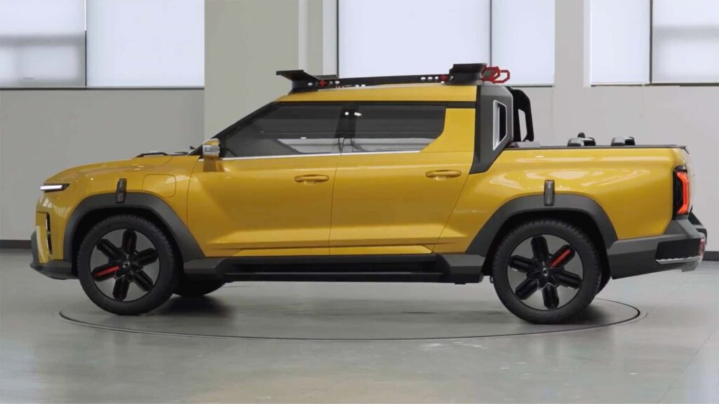 Le KGM Musso EV // Source : Insideevs Le KGM Musso EV // Source : Insideevs