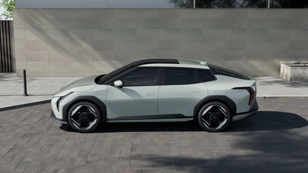 La Kia EV4 berline (2025) // Source : Kia La Kia EV4 berline (2025) // Source : Kia