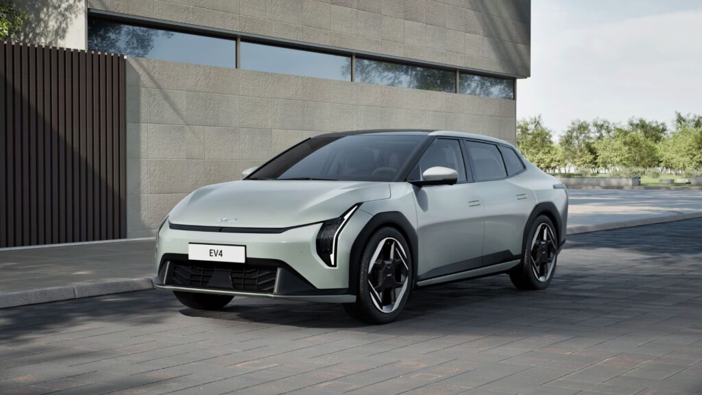 La Kia EV4 berline (2025) // Source : Kia La Kia EV4 berline (2025) // Source : Kia