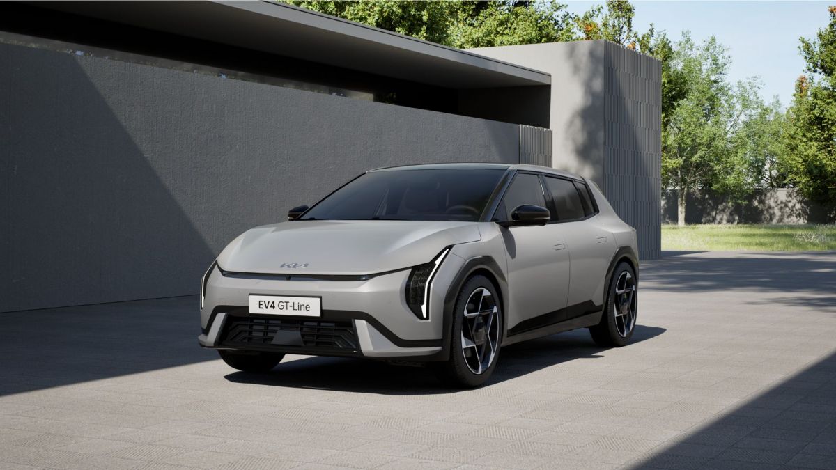 La Kia EV4 compacte (2025) // Source : Kia La Kia EV4 compacte (2025) // Source : Kia