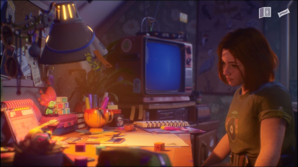 Extrait de Lost Records // Source : Dontnod / capture d'écran Numerama Extrait de Lost Records // Source : Dontnod / capture d'écran Numerama