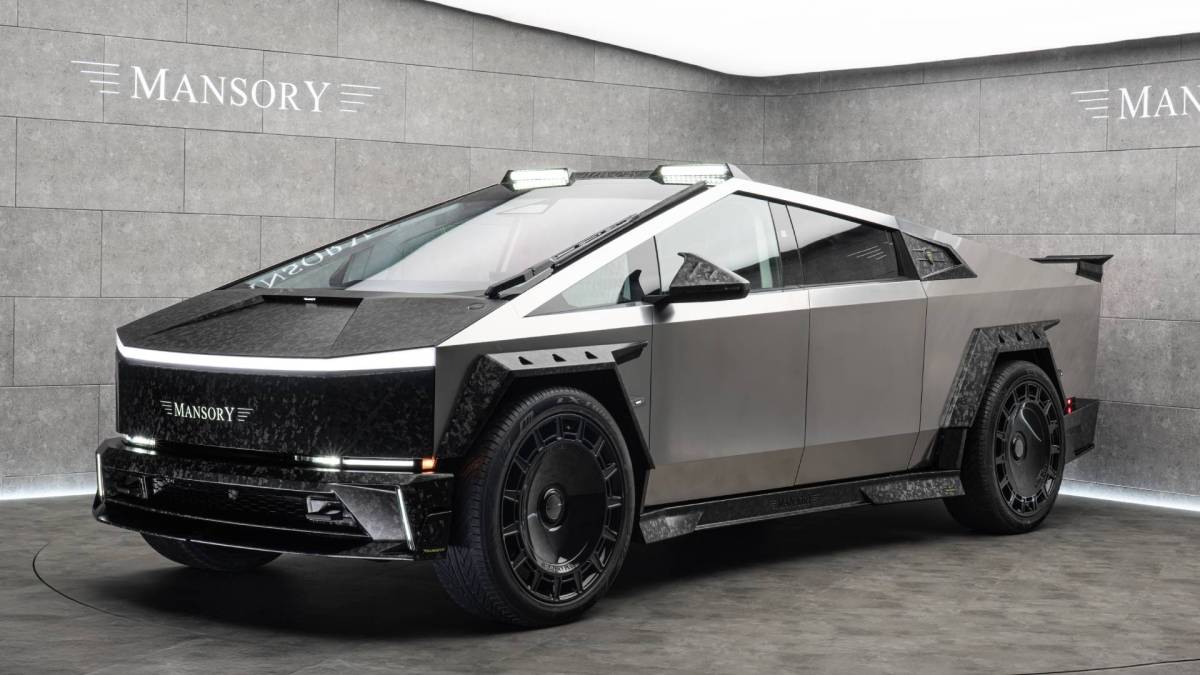 Mansory Elongation Cybertruck // Source : Mansory Mansory Elongation Cybertruck // Source : Mansory