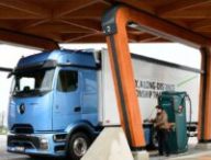 Le Mercedes eActros 600 // Source : Daimler Truck Le Mercedes eActros 600 // Source : Daimler Truck