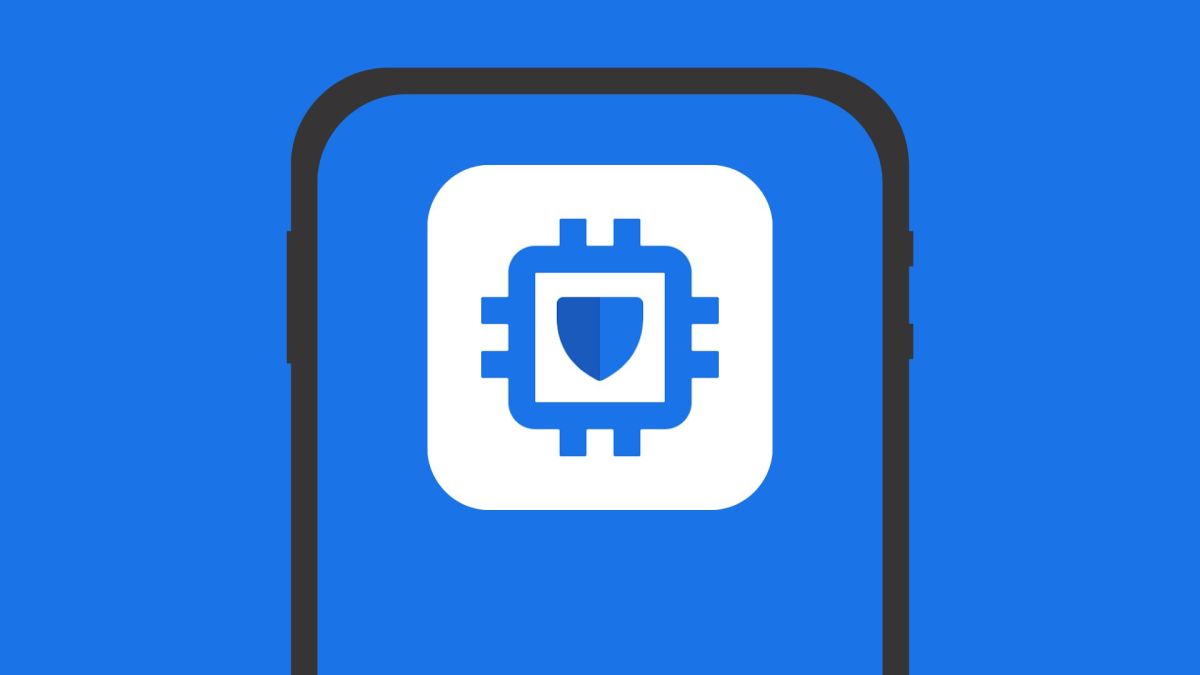 Le logo de l'application SafetyCore // Source : Montage Numerama Le logo de l'application SafetyCore // Source : Montage Numerama