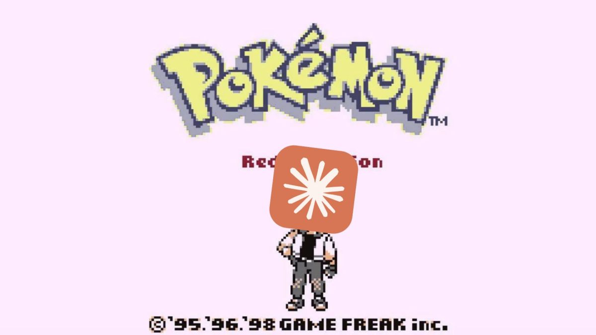 Claude joue à Pokémon // Source : Montage Numerama Claude joue à Pokémon // Source : Montage Numerama