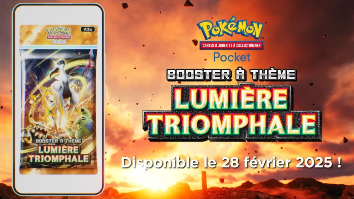L'extension Lumière Triomphale de Pokémon TCG Pocket // Source : The Pokémon Company L'extension Lumière Triomphale de Pokémon TCG Pocket // Source : The Pokémon Company