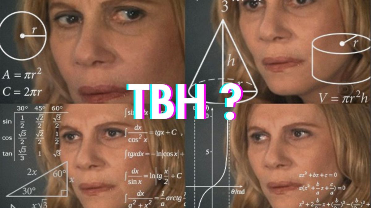 Ça veut dire quoi, « TBH » ? // Source : Montage Numerama Ça veut dire quoi, « TBH » ? // Source : Montage Numerama
