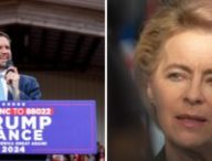 JD Vance et Ursula von der Leyen // Source : JD Vance et OTAN JD Vance et Ursula von der Leyen // Source : JD Vance et OTAN