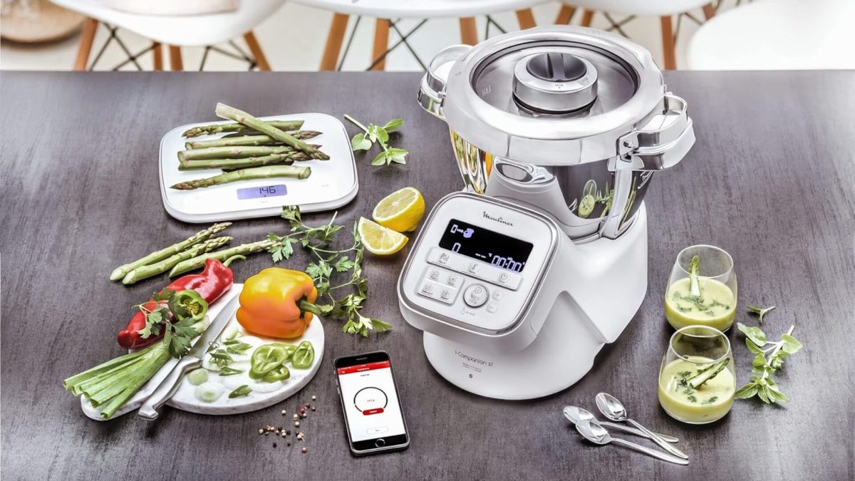 Moulinex Robot cuiseur connecté // Source : Moulinex Moulinex Robot cuiseur connecté // Source : Moulinex