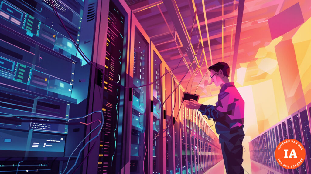 Des professionnels sont là pour vous aider à résoudre vos problèmes et assurer la continuité du service // Source : MidJourney pour Numerama Des professionnels sont là pour vous aider à résoudre vos problèmes et assurer la continuité du service // Source : MidJourney pour Numerama