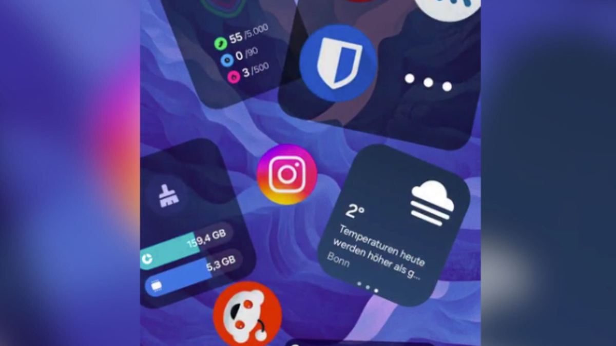 Un aperçu de Home Up dans One UI 7 // Source : Montage Numerama Un aperçu de Home Up dans One UI 7 // Source : Montage Numerama
