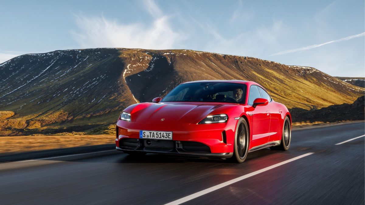 La Porsche Taycan GTS (2025) // Source : Porsche La Porsche Taycan GTS (2025) // Source : Porsche