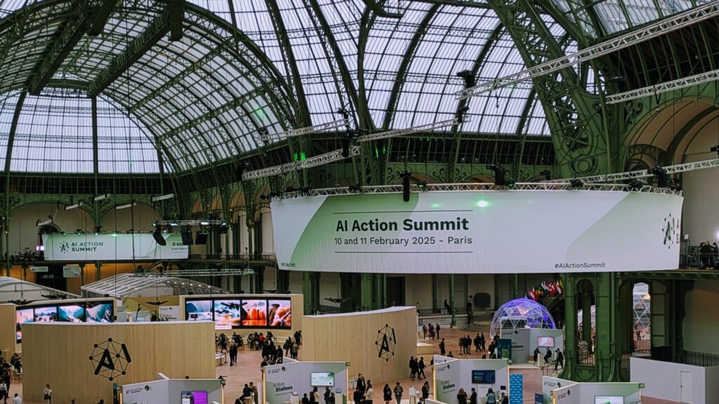 Le Grand Palais accueille le Sommet pour l'action IA. // Source : Numerama Le Grand Palais accueille le Sommet pour l'action IA. // Source : Numerama