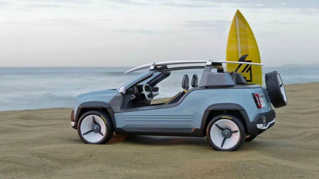 La Renault JP4 des années 1980 réimaginée par Maltese Design // Source : Maltese Design La Renault JP4 des années 1980 réimaginée par Maltese Design // Source : Maltese Design