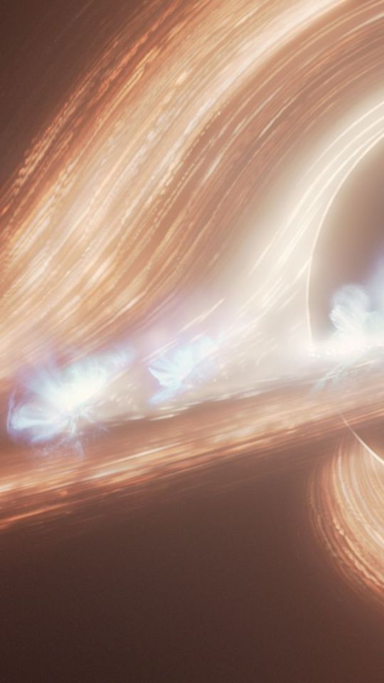 Vue d'artiste de Sagittarius A* et de ses éruptions. // Source : NASA, ESA, CSA, Ralf Crawford (STScI) Vue d'artiste de Sagittarius A* et de ses éruptions. // Source : NASA, ESA, CSA, Ralf Crawford (STScI)