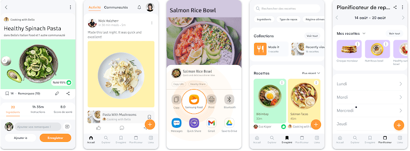 Samsung Food, pour les férus d’organisation Samsung Food, pour les férus d’organisation