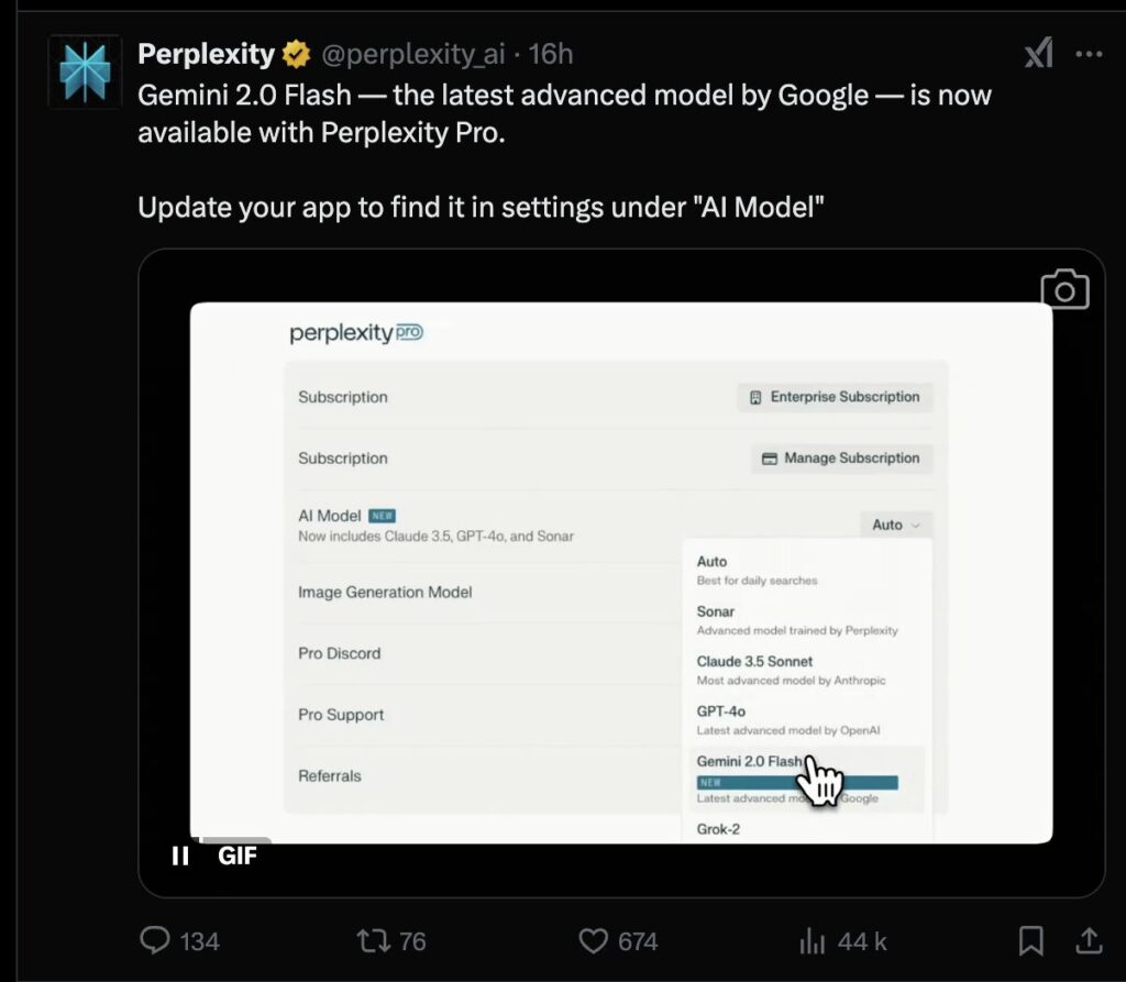 Gemini 2.0 Flash est le premier LLM Google disponible dans des services rivaux comme Perplexity. Gemini 2.0 Flash est le premier LLM Google disponible dans des services rivaux comme Perplexity.