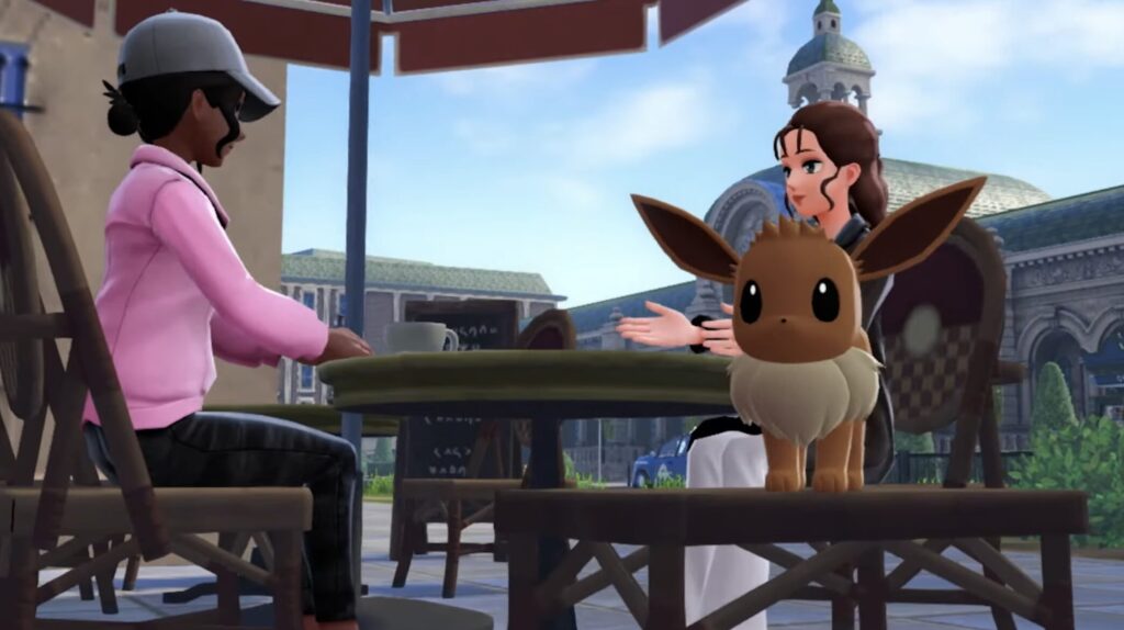 Les cafés, les toits et les terrasses… Aucun doute, on est à Paris dans Légendes Pokémon Z-A. Les cafés, les toits et les terrasses… Aucun doute, on est à Paris dans Légendes Pokémon Z-A.